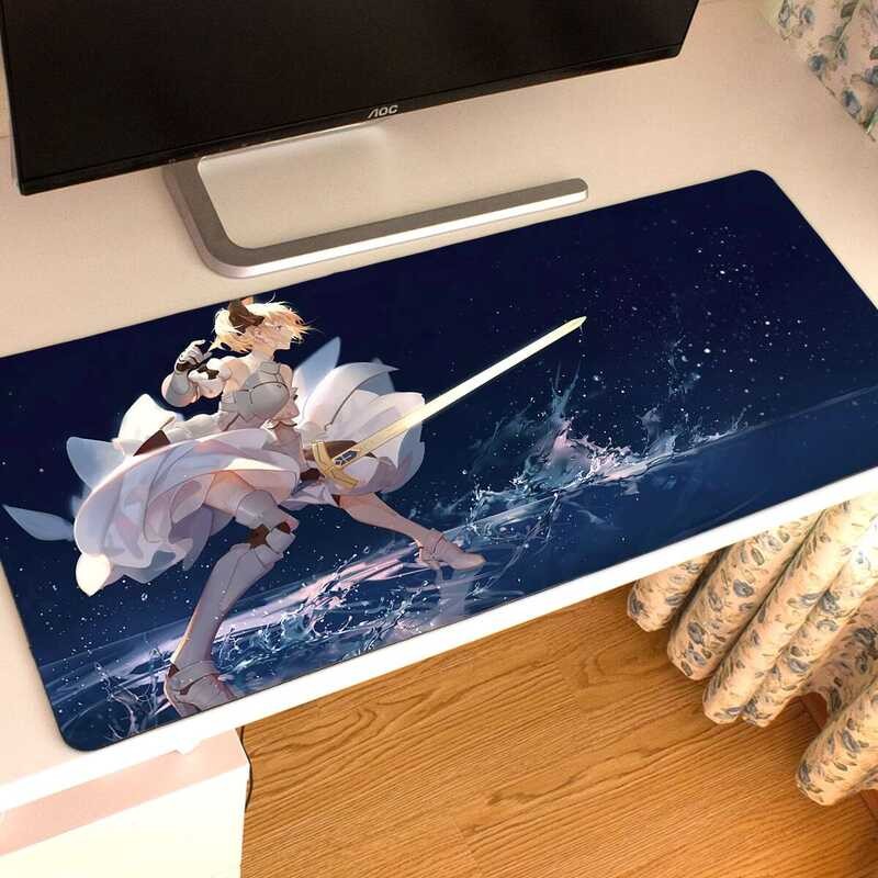 Fate stay night Mouse Pad Merchandise Anime Overlock Mouse Pad Keyboard ...