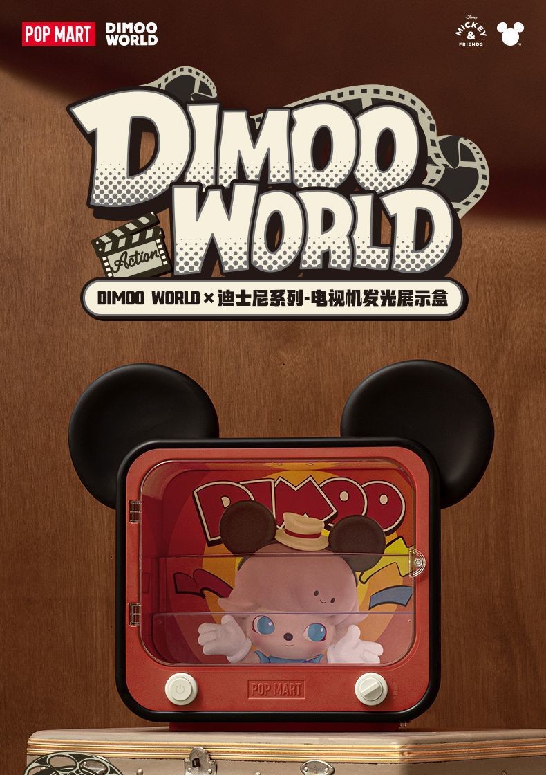 [Ready Stock 100% POPMART Genuine] DIMOO WORLD x Disney Series TV ...