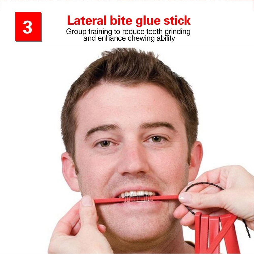 Chewing Teether Trainer Stick for Kids Adult Therapy Oral Mandible Bite ...
