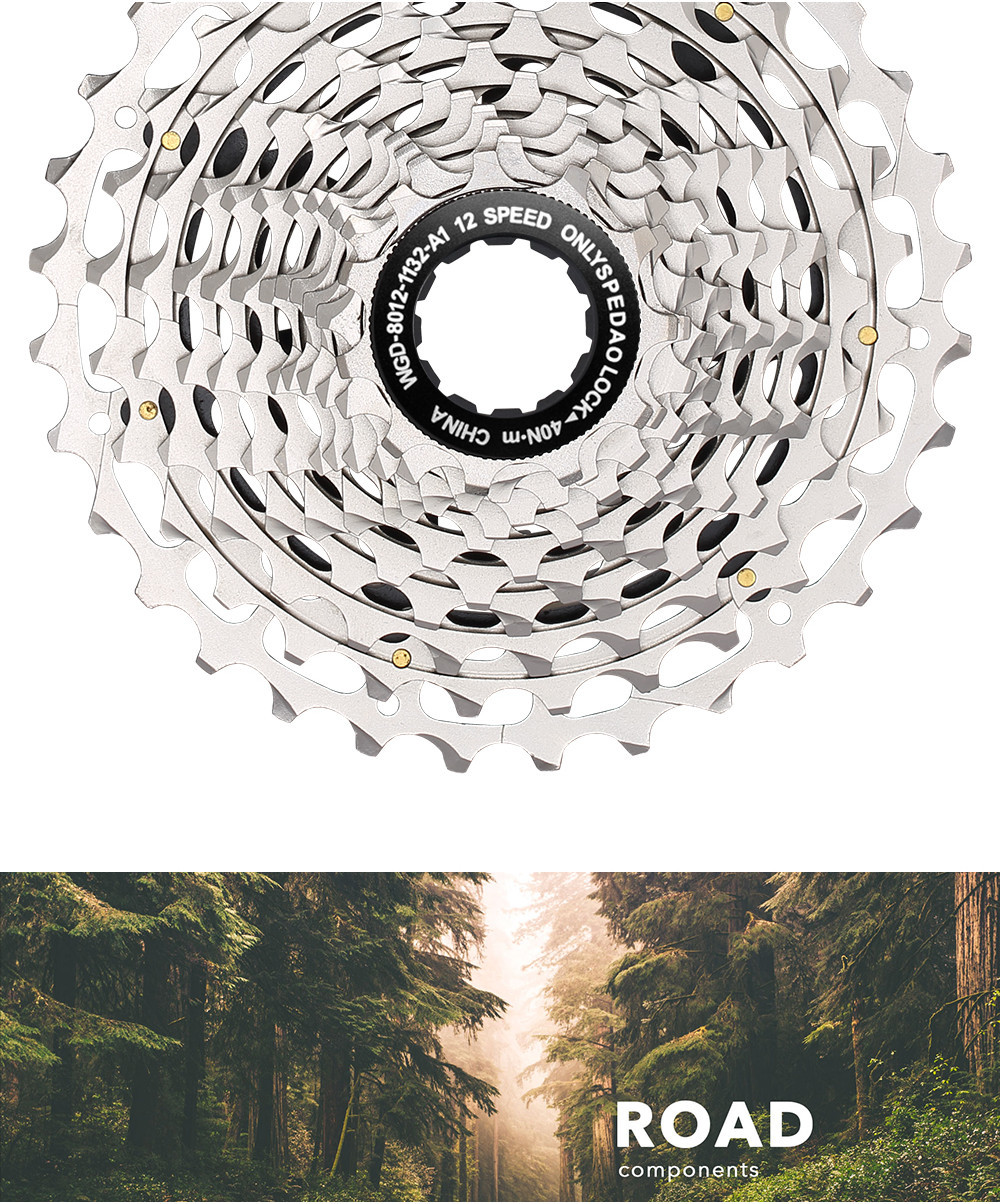 SPEDAO 12 speed Road Bike Cassette Cogs 12Speed Cogs 11-32T CNC Bicycle ...