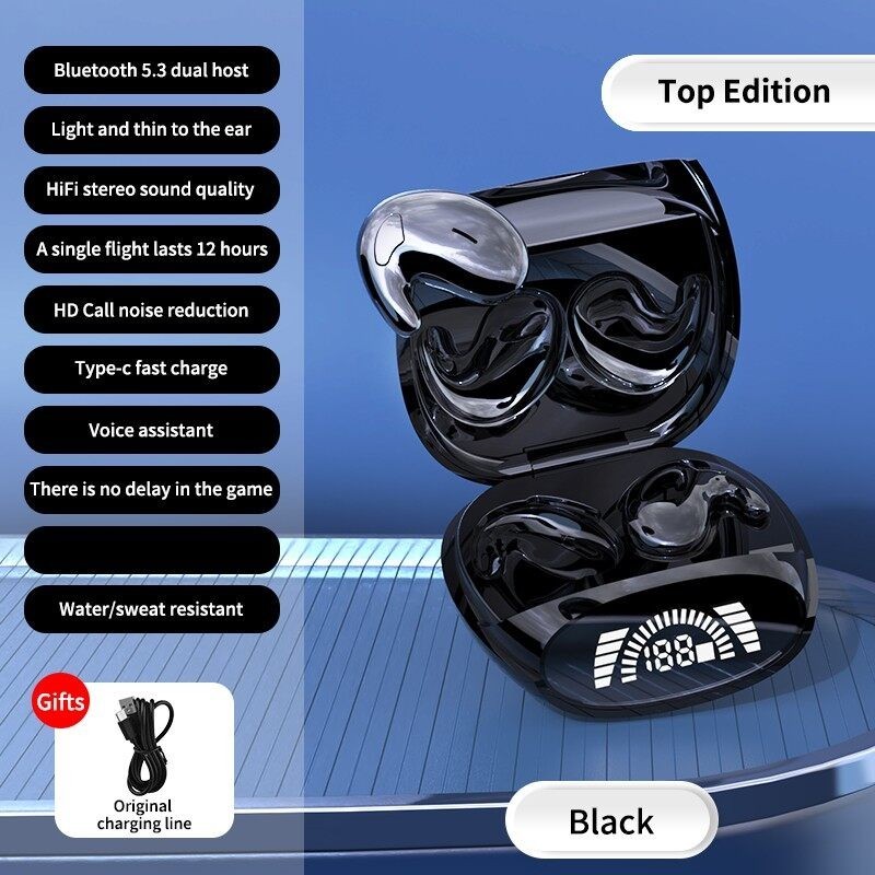(🔥MY stock🔥) Mini Headphones Sleep Invisible Headphones Noise Canceling ...