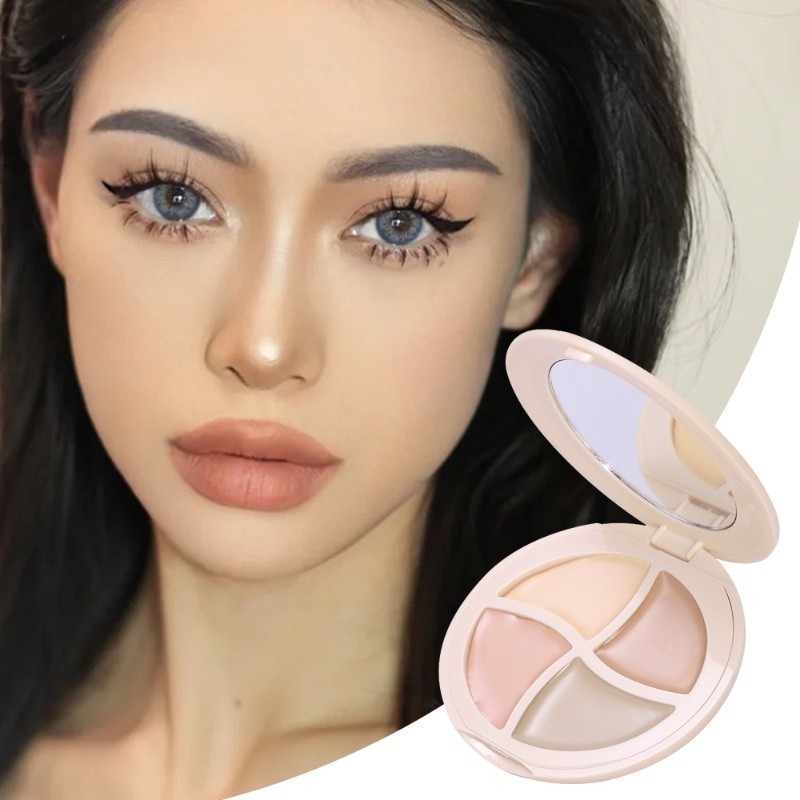 SWEET MINT Four-Color Matte Moisturizing Concealer Professional ...