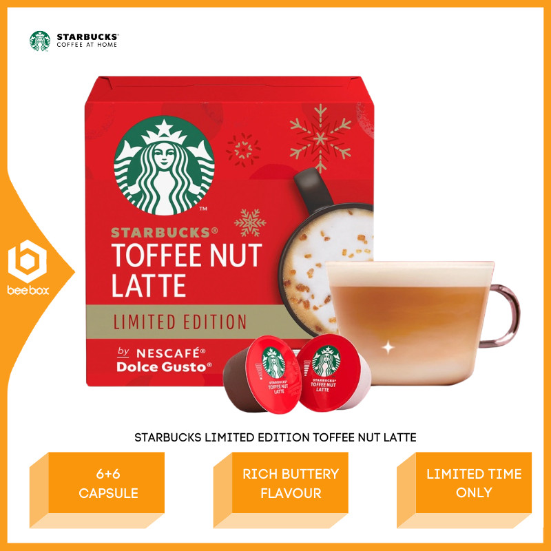 [LIMITED EDITION] Starbucks Toffee Nut Latte by NESCAFÉ Dolce Gusto