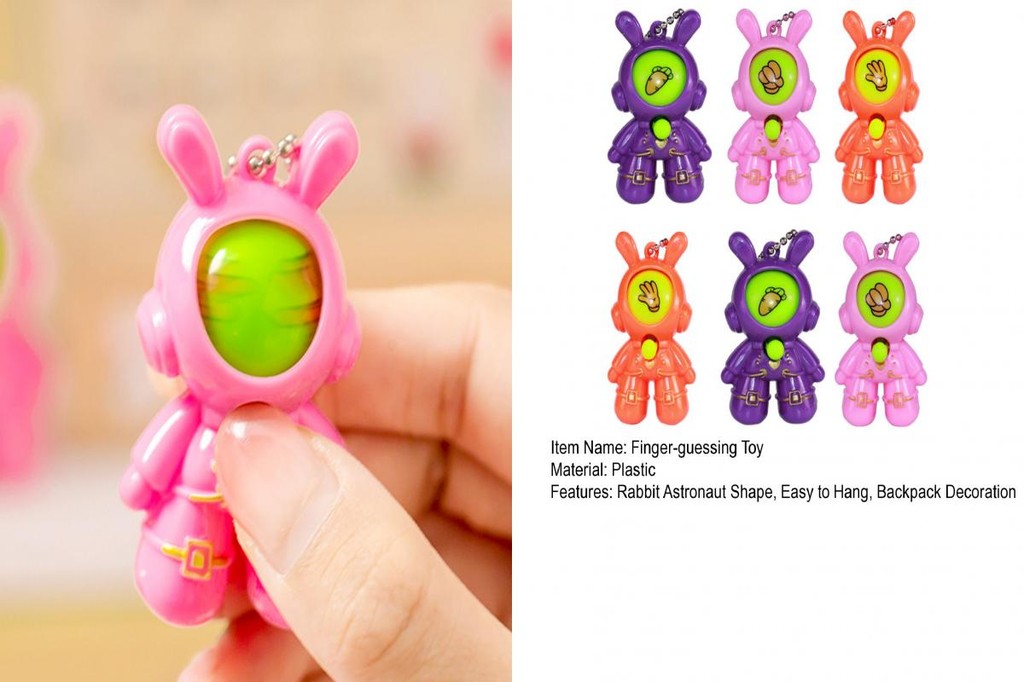 [VM] Finger-guessing Toy Set Children Finger Guessing Toy Rabbit ...