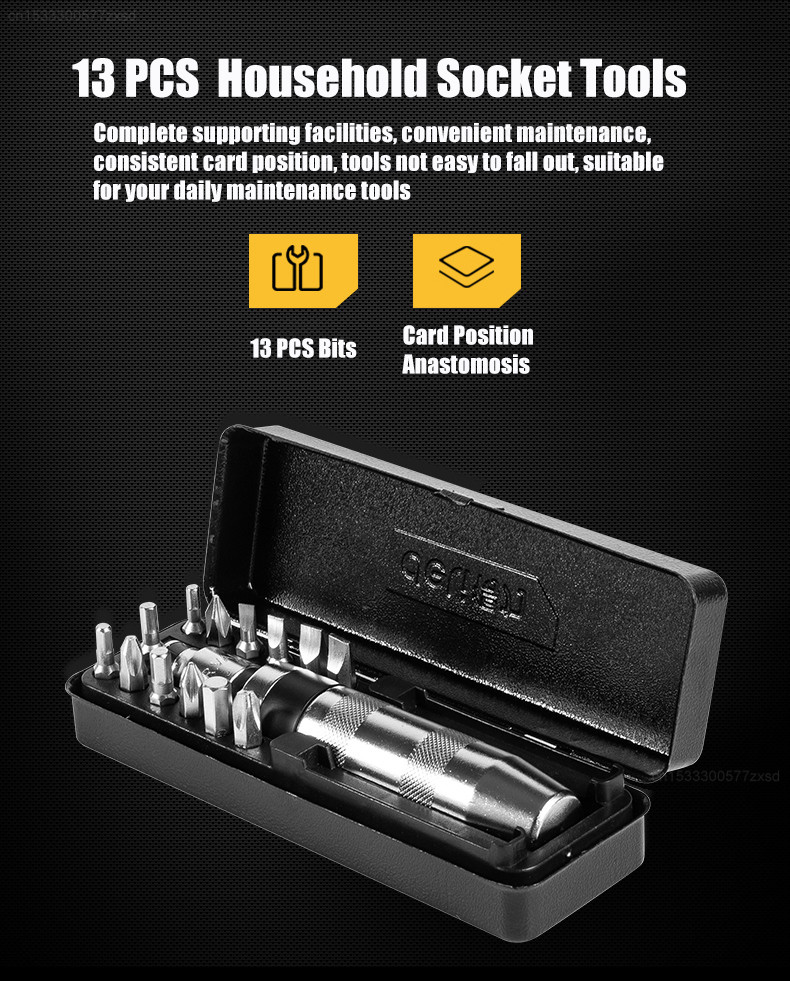 Xiaomi 13PCS Positive Negative Impact Precision Screwdriver Bit Set ...