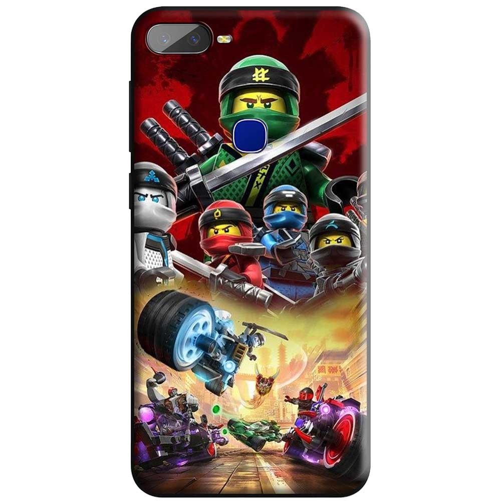 Sbya Lego Soft Silicone Tpu Case For Oppo A54 4g A15 A15s A3s A5 A93 F9 