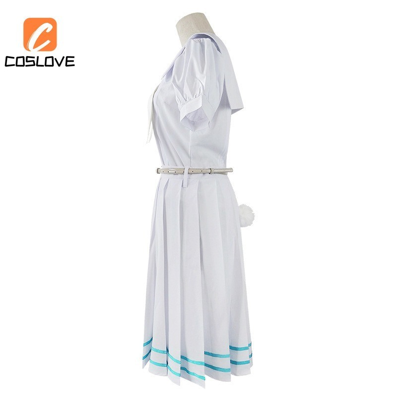 Anime Beastars Haru Cosplay Clothing Suit for Girl White Dress School ...