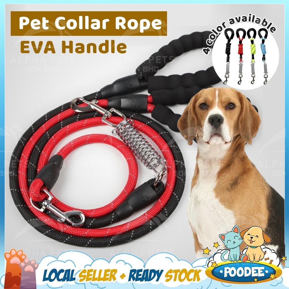 POODEE Adjustable Nylon Pet Dog Training Tracking Line Leash Lead Strap ...