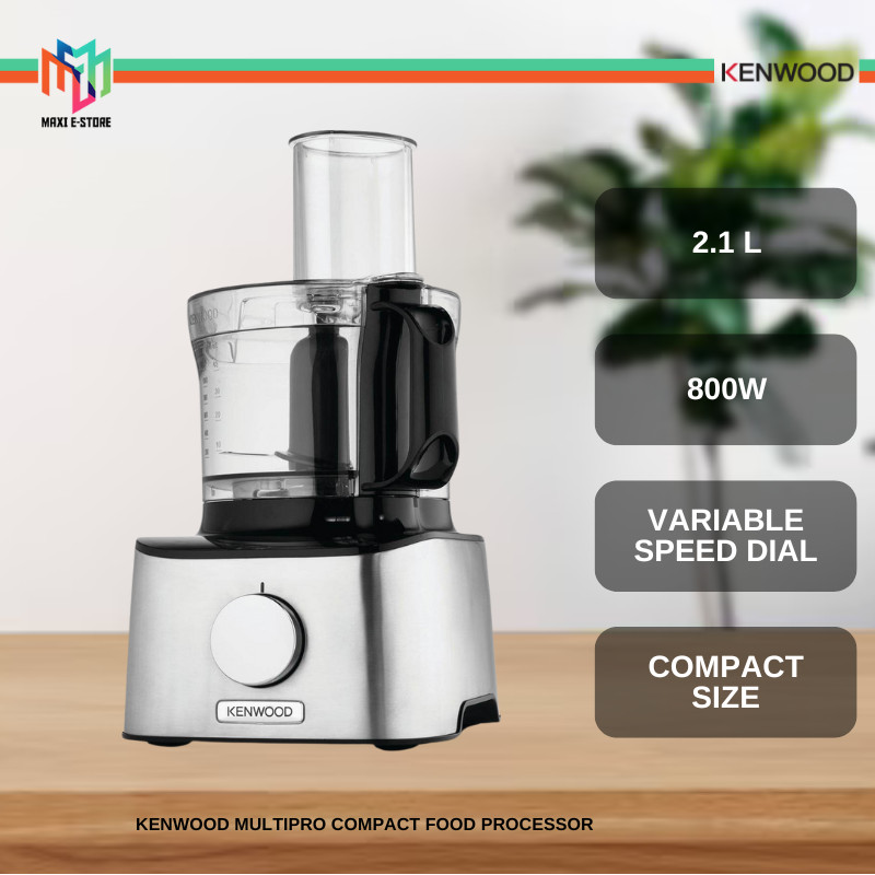 Kenwood MultiPro Compact Food Processor FDM302SS Shopee Malaysia