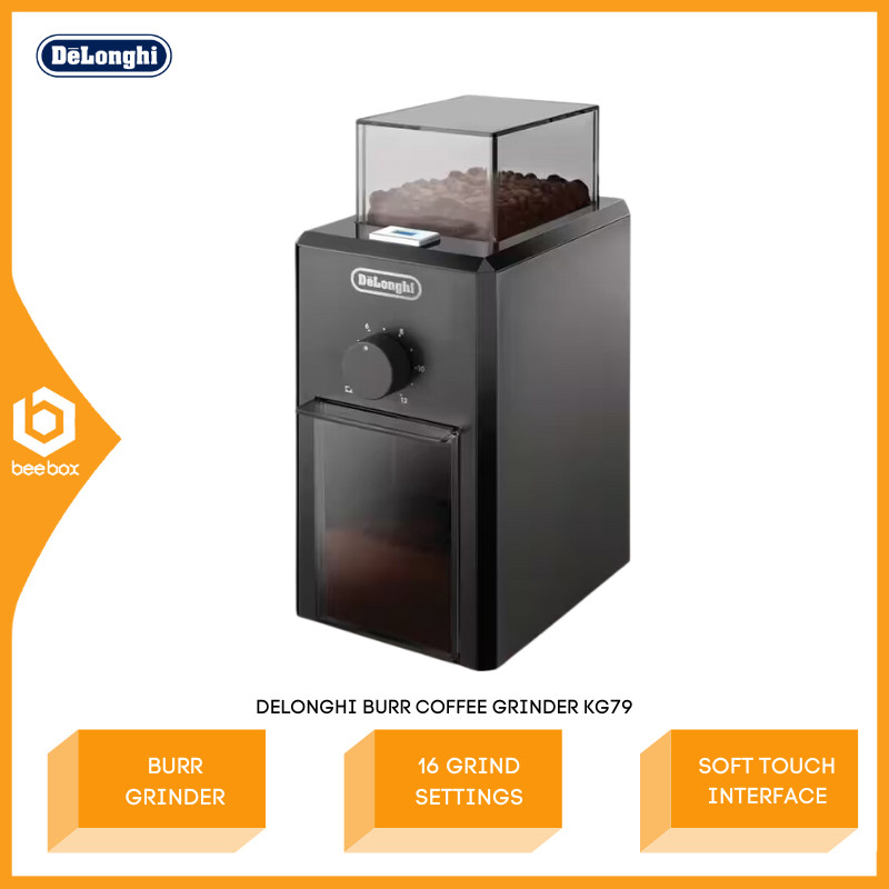 DeLonghi Burr Coffee Grinder Multiple Grind Settings Espresso Drip