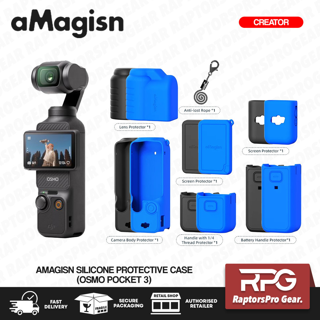 Support Silicone Pour DJI Osmo 360 - Coque De Protection Antidérapante Avec Socle, Léger Et Portable