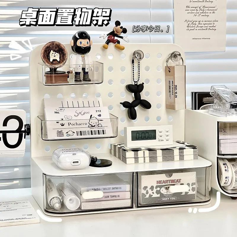 New Storage Desktop Office Organization. Desktop Hole Plate Storage ...