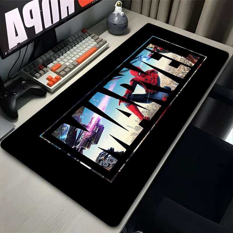 Marvel Spider-Man Mouse Pad Laptop HD Anime XXL Keyboard Pad Gamer ...