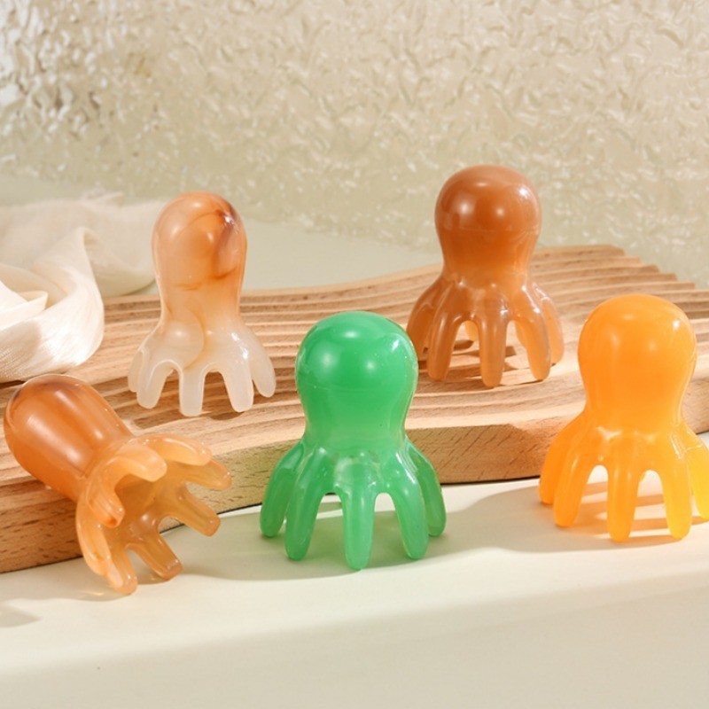 Octopus-shaped Acupressure Comb - Beauty Care Tool - Health Supplies ...