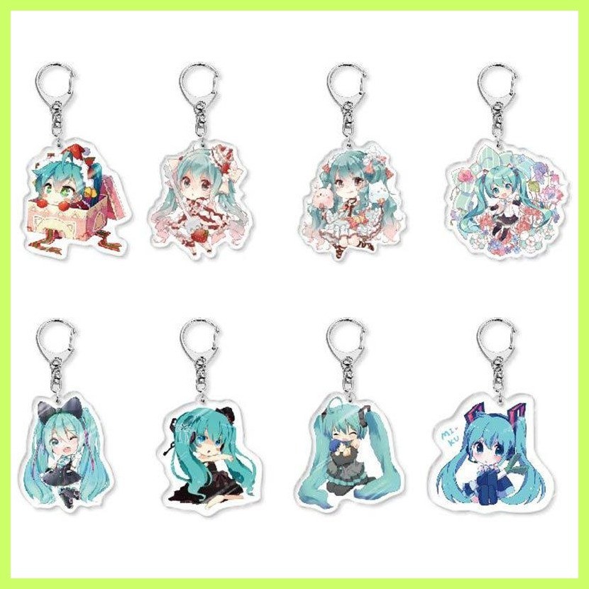 Keychain Hatsune MIKU Anime Hatsune MIKU Sakura Hatsune Anime ...