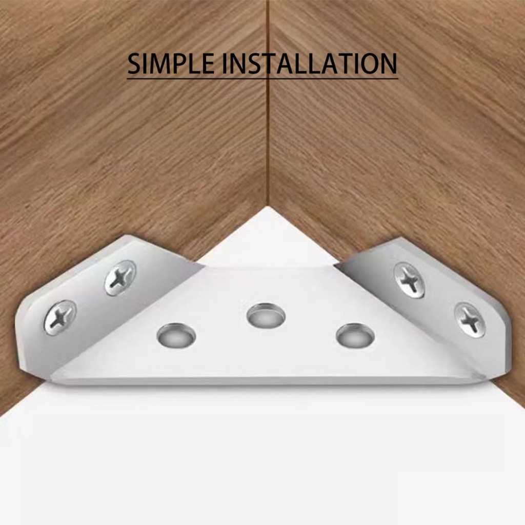 Stainless Steel Triangle Bracket Support Frame for Cabinet, Chair, and ...