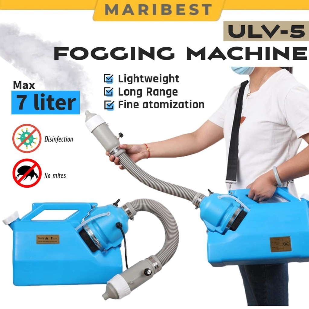 7L Disinfection ULV-5 Fogger Electric Cold Ultra Low Capacity Fog ...