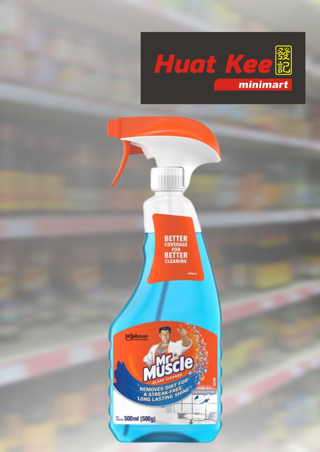 MR MUSCLE GLASS CLEANER 500ML | Shopee Malaysia