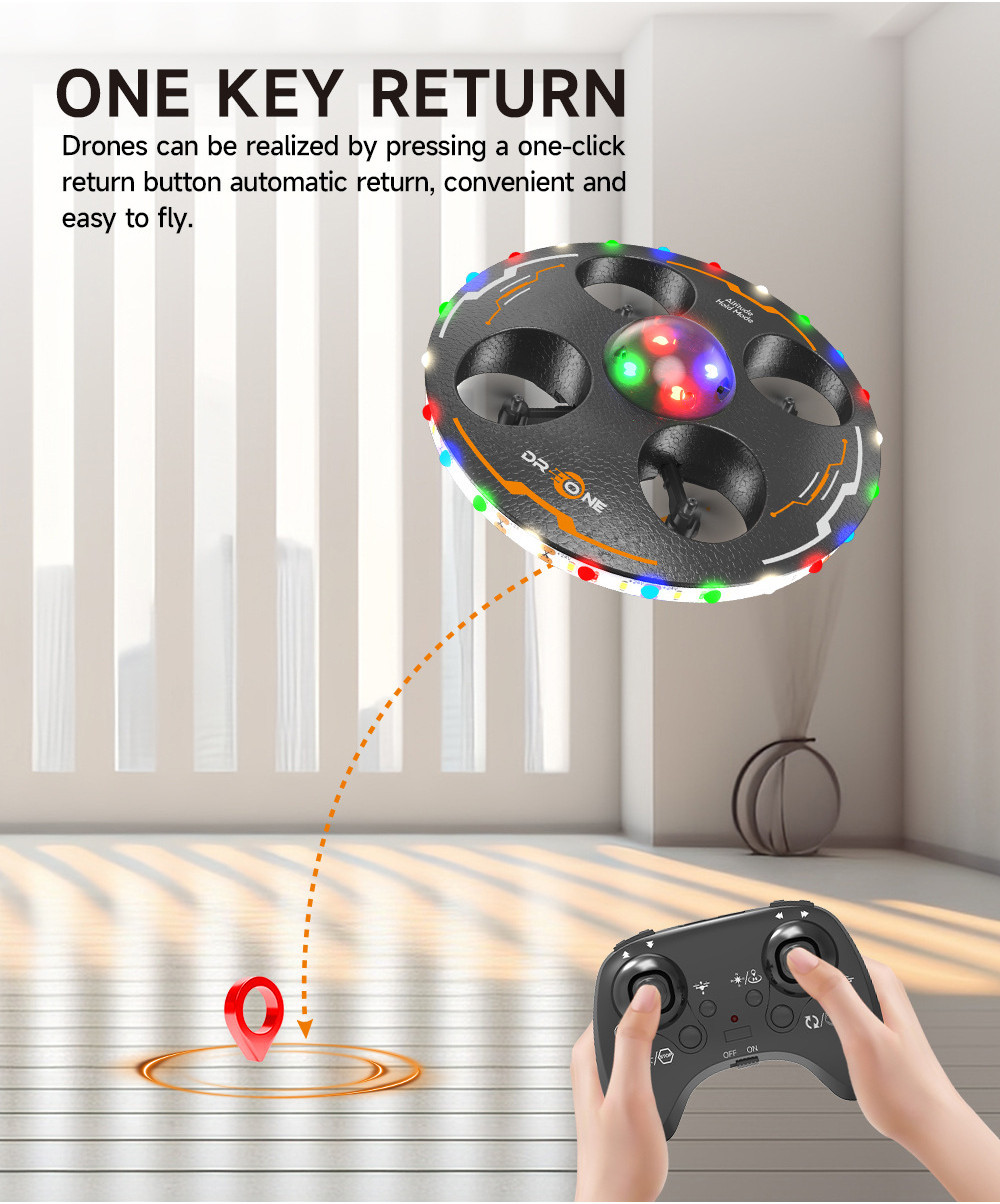Rc Plane Foam UFO Induction Remote Control Aircraft Intelligent Four ...