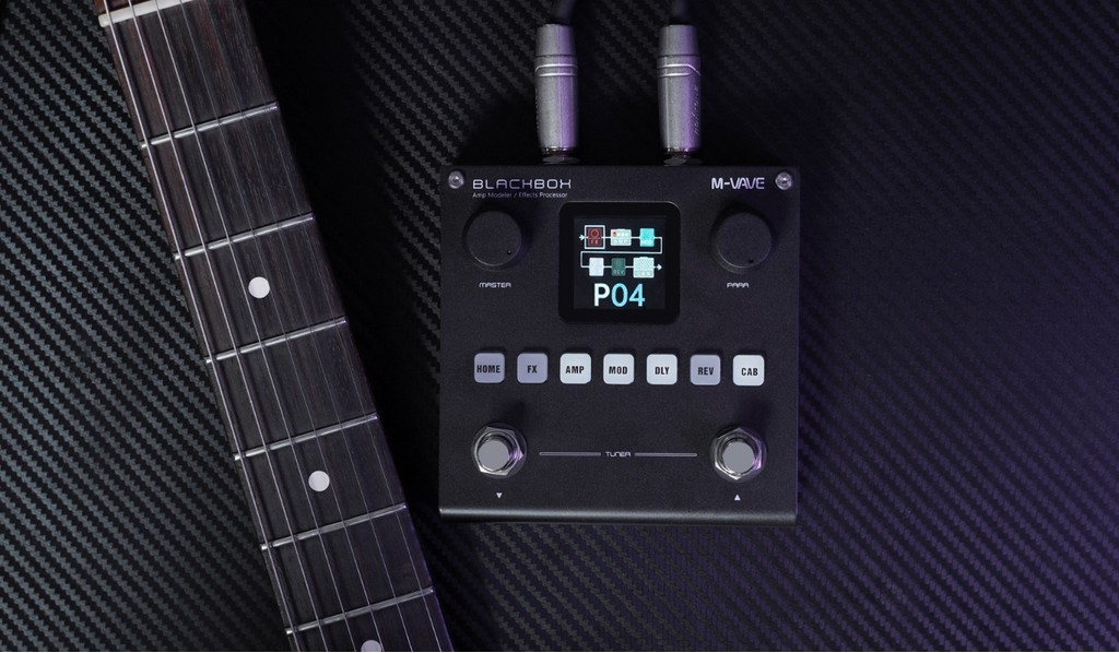 M-VAVE BLACKBOX Guitar Mutli-effect Pedal Audio Processor 44.1KHz/24bit ...