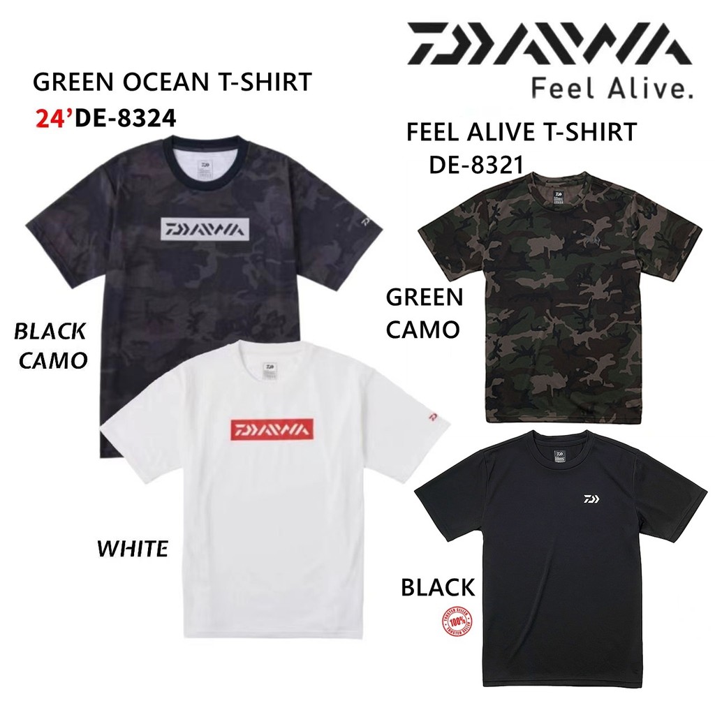 ダイワ シャツ DE-8324 クリーンオーシャンTシャツ ホワイト
