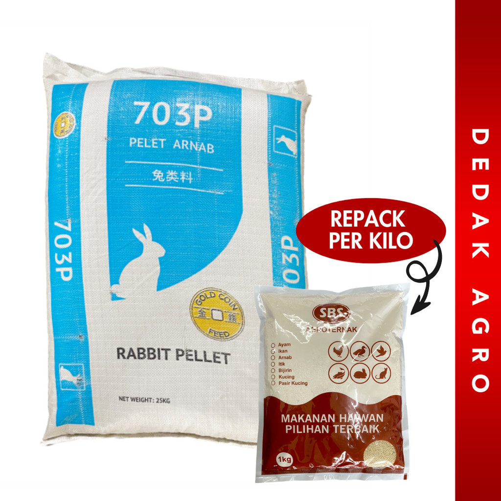 [10KG] [703P] [REPACK] Makanan Arnab | Premium Gold Coin / Rabbit ...
