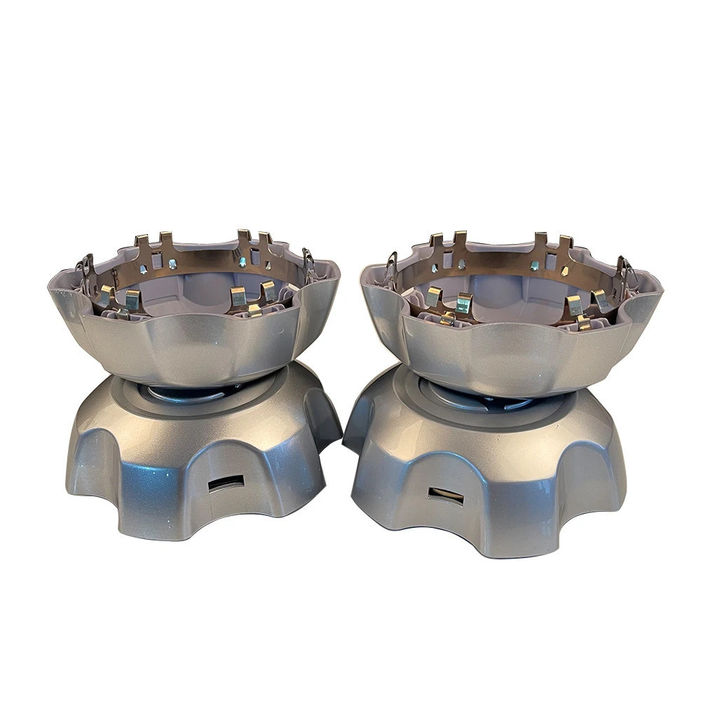 QZTYTY 4PCS Car Wheel Center Hub Cover, Center Caps For Rims, Waterproof & Rustproof Automotive Accessories Decals, Universal Car Accessories Hub Caps Compatible With Cars (Silver/Sport