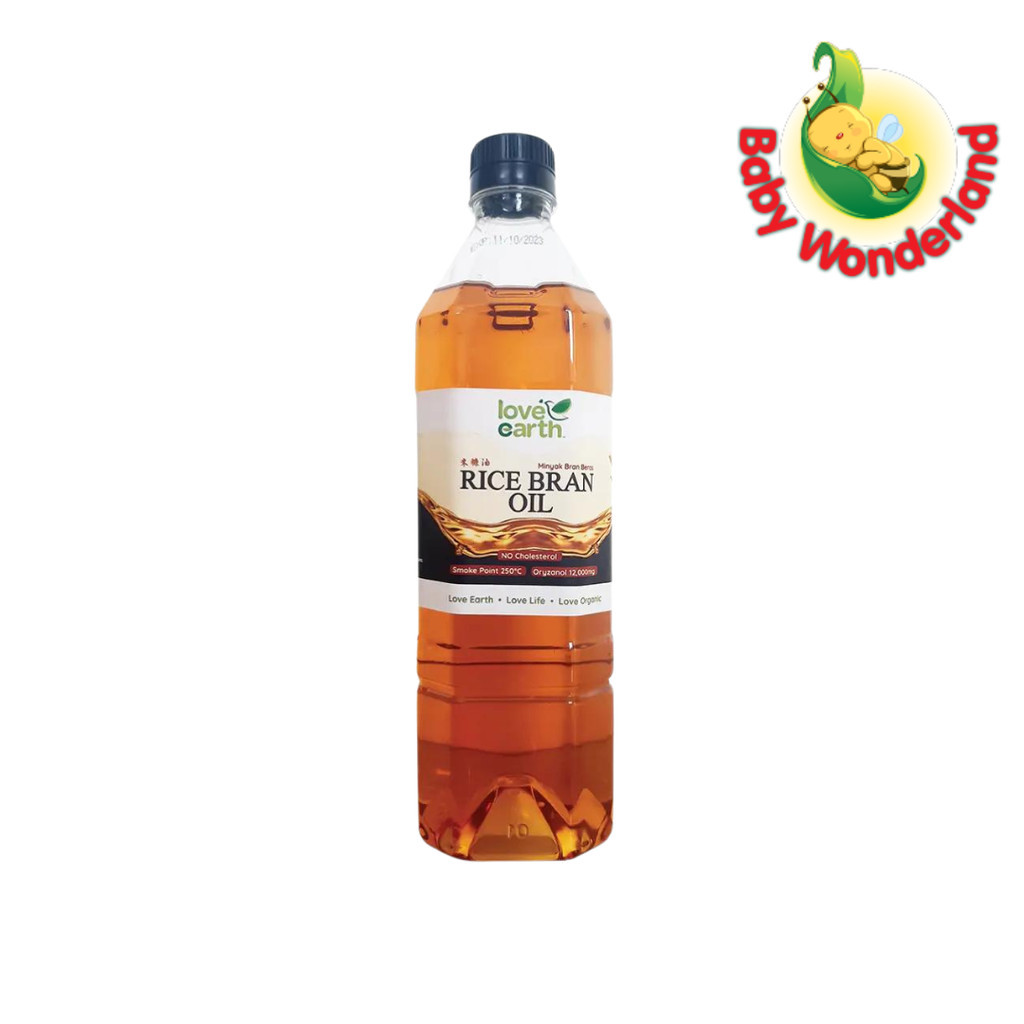 Love Earth Natural Rice Bran Oil (1 Litre) | Shopee Malaysia