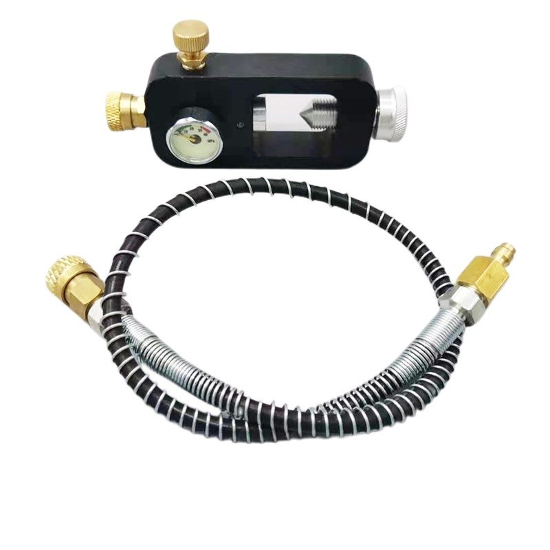 Adaptateur Valve DIN Pour Station De Remplissage Plongée | 4500 PSI, Avec Tuyau, Pour Réservoir HPA Et PCP