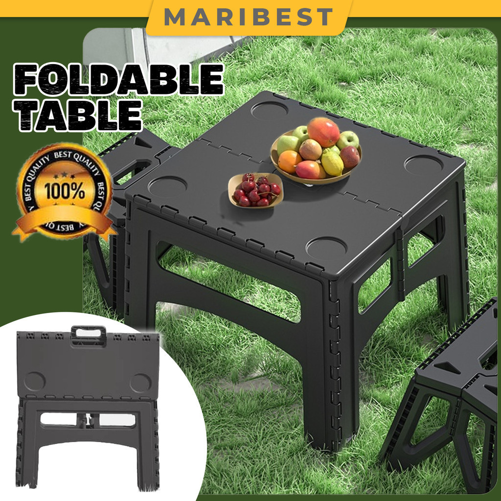 Portable Foldable Camping Table Strong Load Bearing Dining Table Study ...