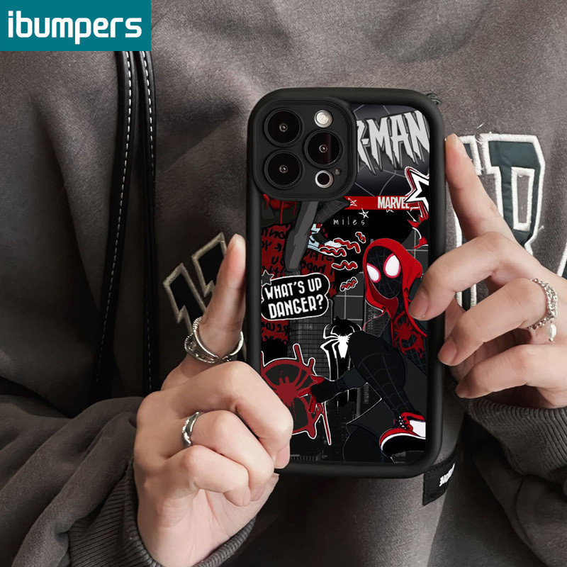 Ibumpers Cool Unique Casing Personalized Creative Spider-Man Pattern ...