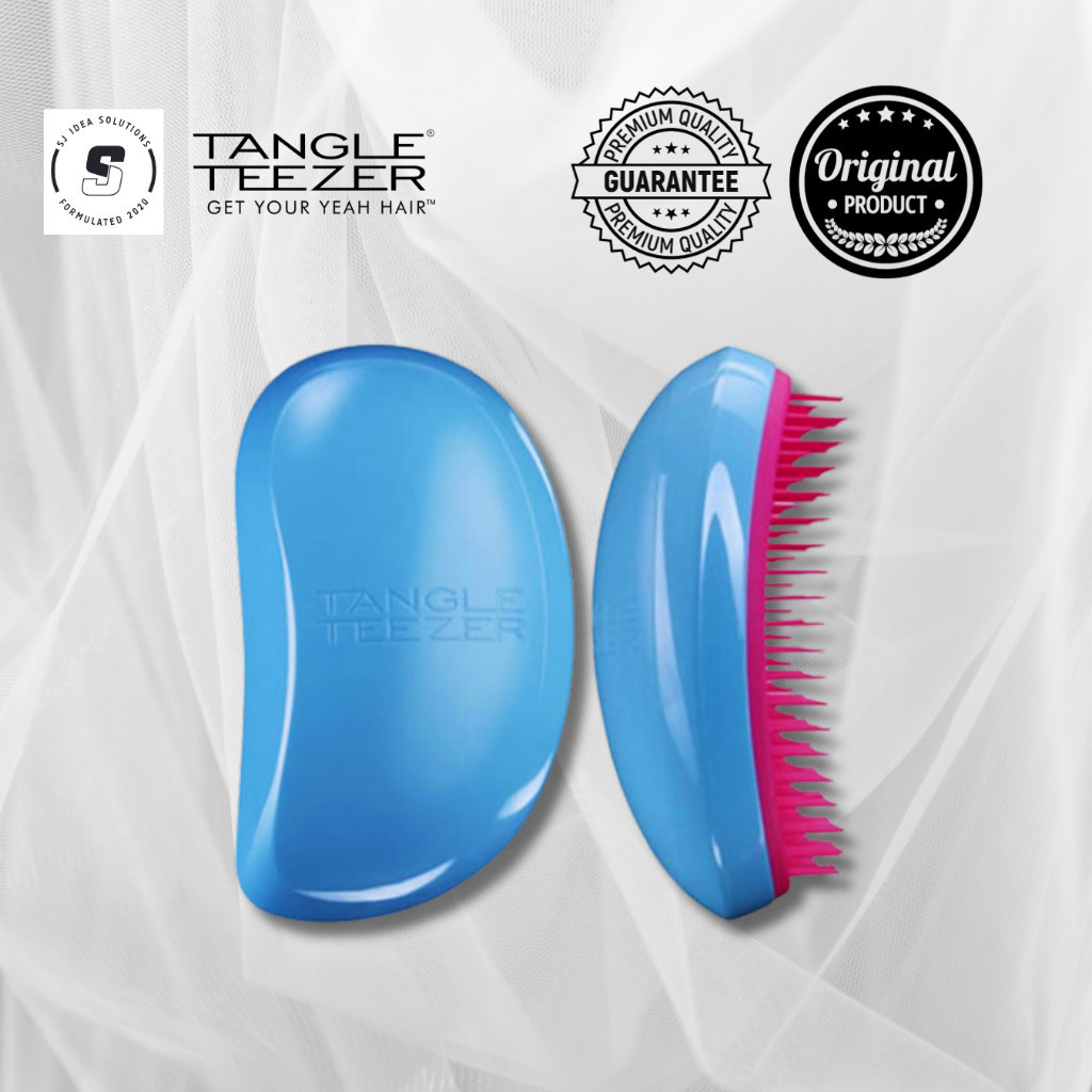 Tangle Teezer Detangling Hairbrush Salon Elite Blue Hair Detangler hair