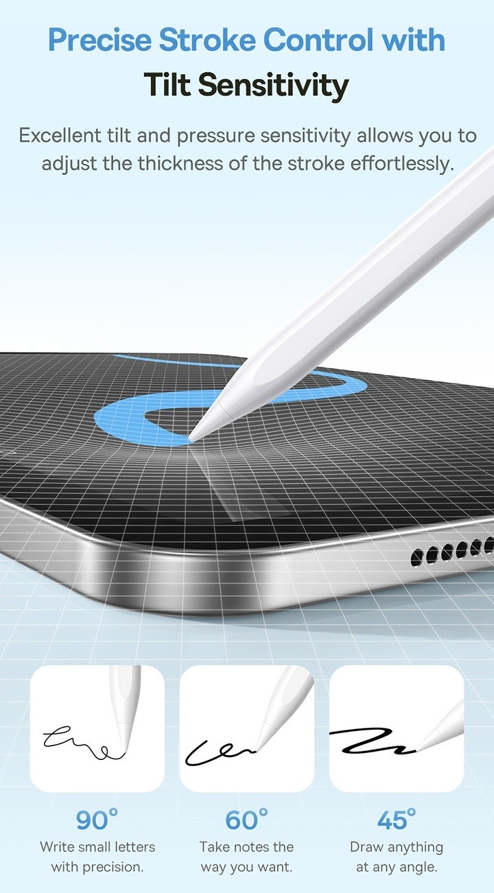 Baseus Smooth Writing 3 Wireless Charging Stylus 17h Battery Life ...