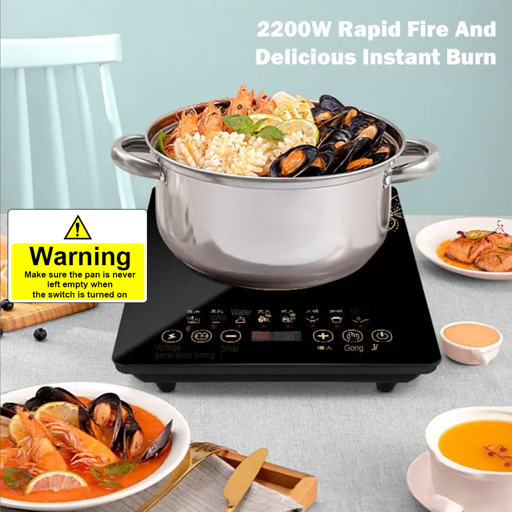 SANCY Multifunction Touch Screen Induction Cooker High Power Fire ...