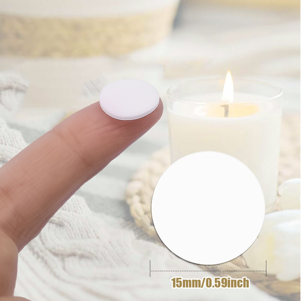 100/200/300 Heat Resistance Candle Wick Stickers - Double-sided Candle ...