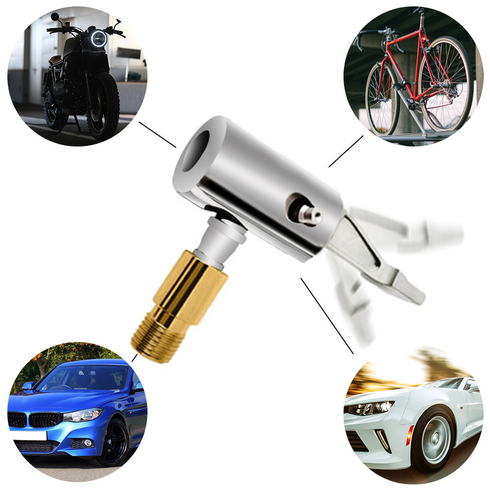 Tire Inflation Deflate Clamp - Car Tire Inflatable Switch - Air Chuck ...
