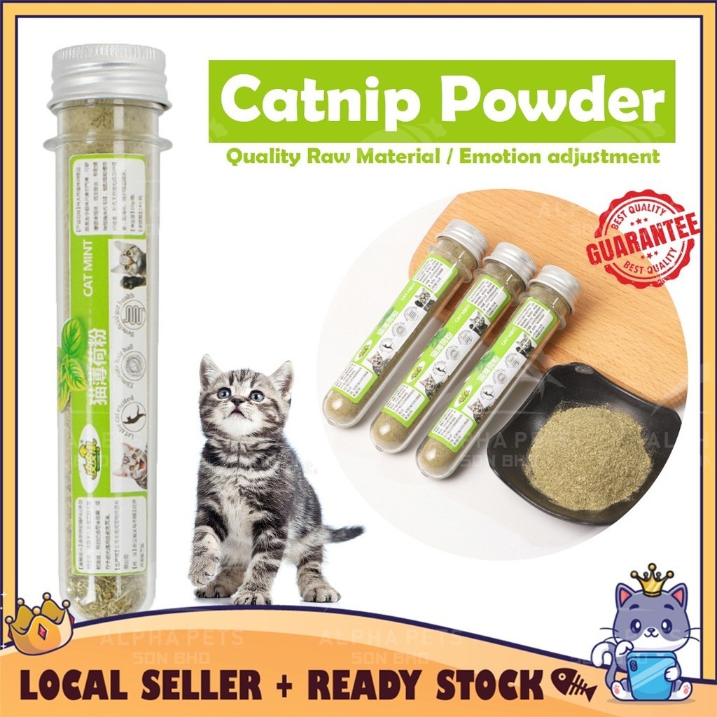 CATQUEEN Pets Cat Snack Kitten Catnip Powder Hairball Remove Appetizer ...