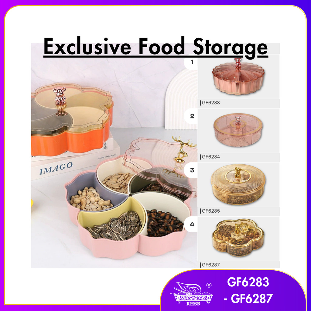 EXCLUSIVE BALANG RAYA / BEKAS RAYA ACRYLIC / LUXURY STORAGE COOKIES ...