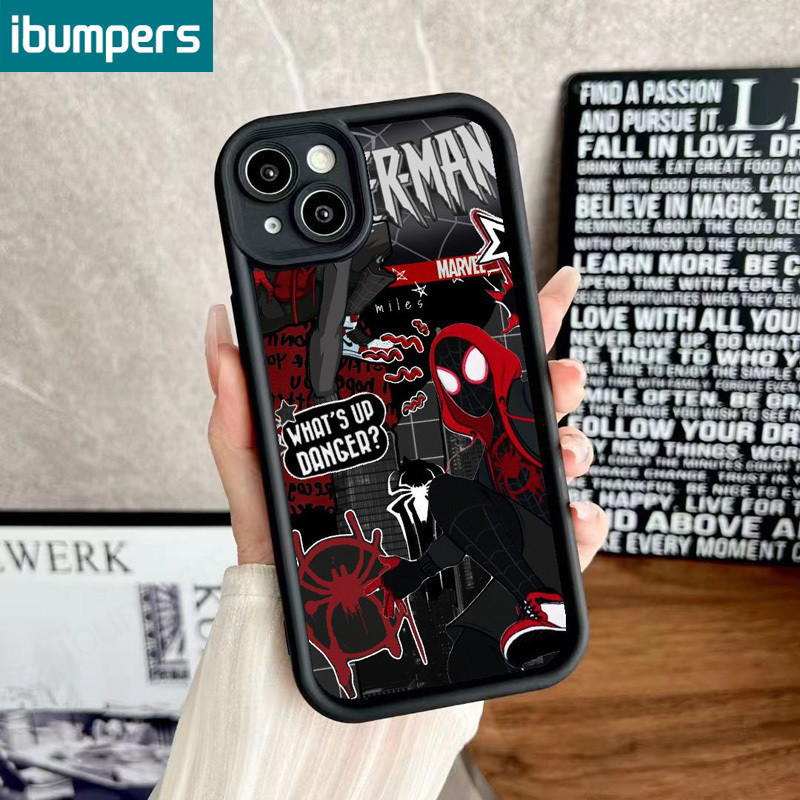 Ibumpers Cool Unique Casing Personalized Creative Spider-Man Pattern ...