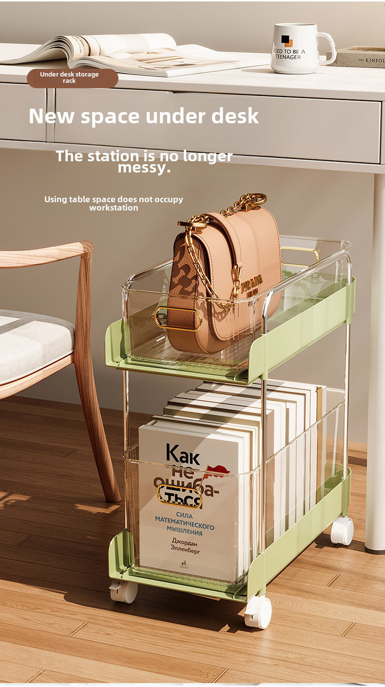 Shelf Small Trolley Book Storage Removable Multi-Layer Classroom ...