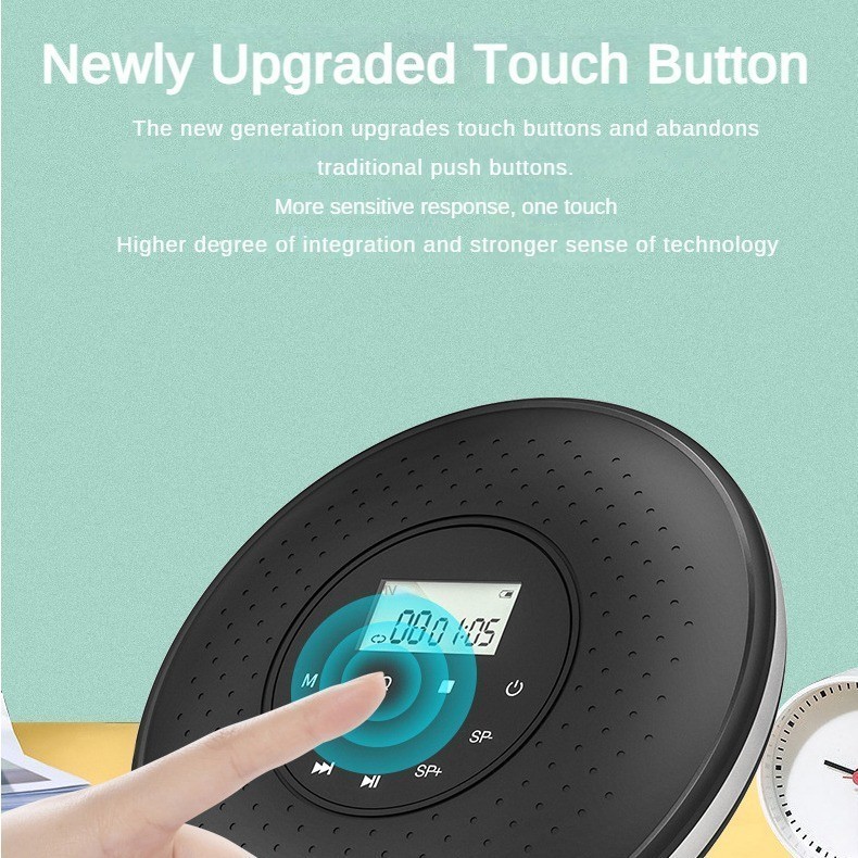 Portable CD Player Intelligent Bluetooth Walkman Touch Screen Ultra ...