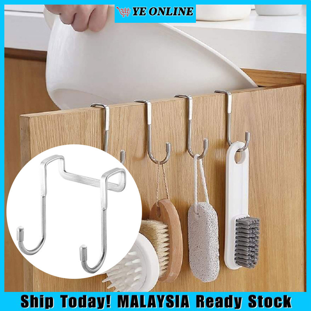 Double S Shape Hook Multi-Purpose Organizer Metal Heavy Duty Hanging ...