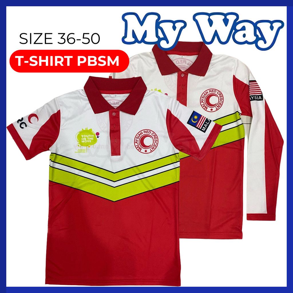 2024 New Design PBSM T-shirt Sekolah Menengah Persatuan MRS School ...