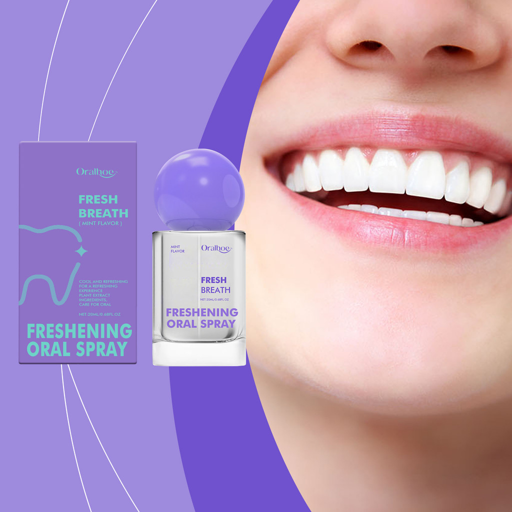 Fresh Breath Oral Spray 20ml | Instant Minty Refreshment | Natural ...