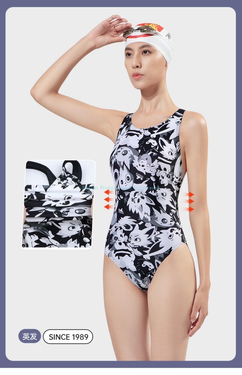YINGFA 2025 NEW Women's Athletic Training Swimsuit Competition-Grade ...