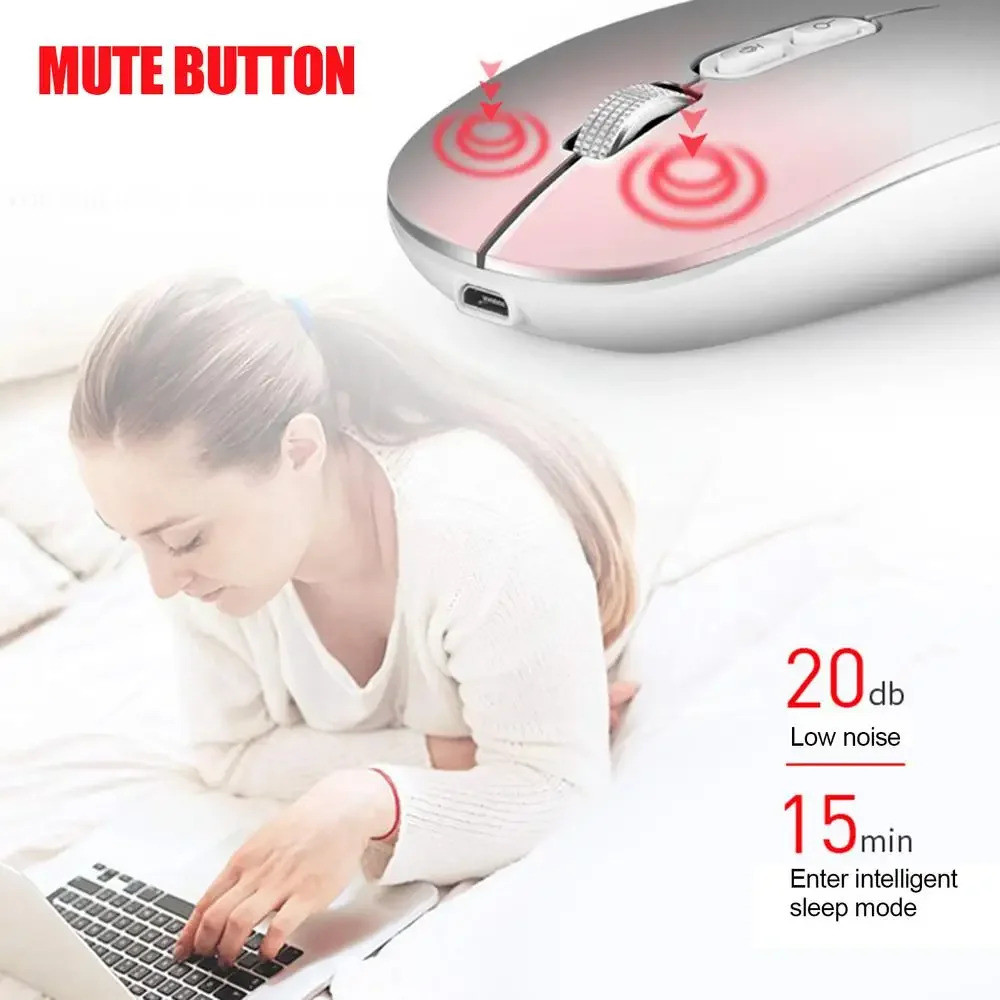 2.4G Wireless Bluetooth Mouse Intelligent Rechargeable Writing Articles ...
