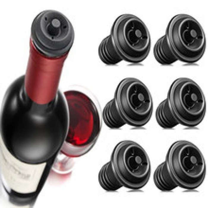 Wine Preserver Vacuum Air Pump Wine Bottle Stoppers Durable Stainless ...