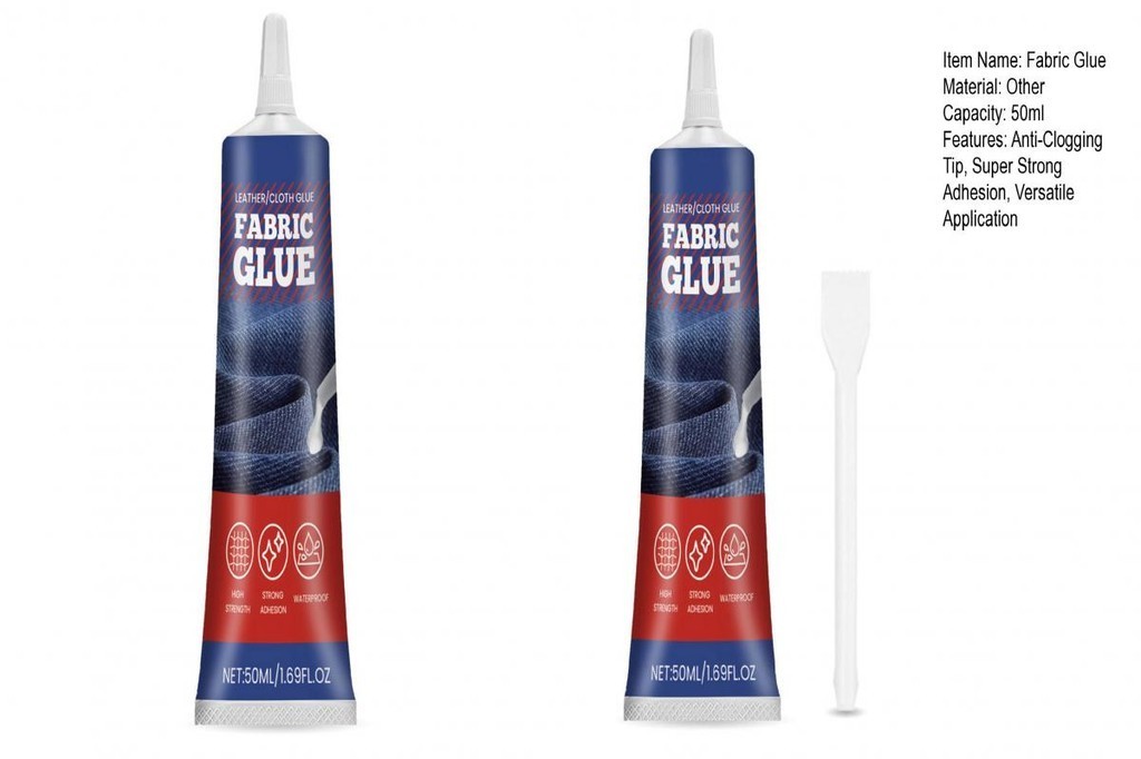 Crystallike Fabric Bond Apparel Fabric Glue 50ml Fabric Glue with
