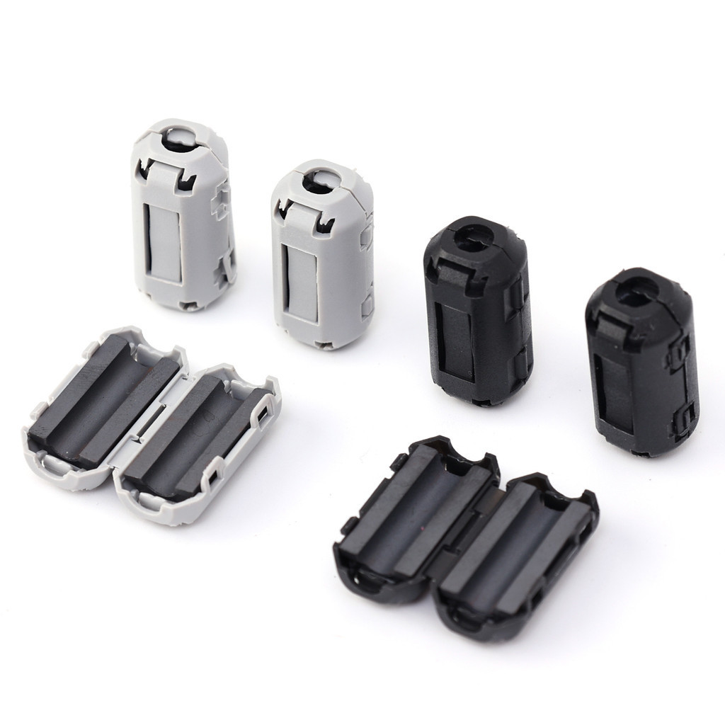 Easy Install Noise Filter Magnetic Clip Ferrite Core Noise Suppressor ...