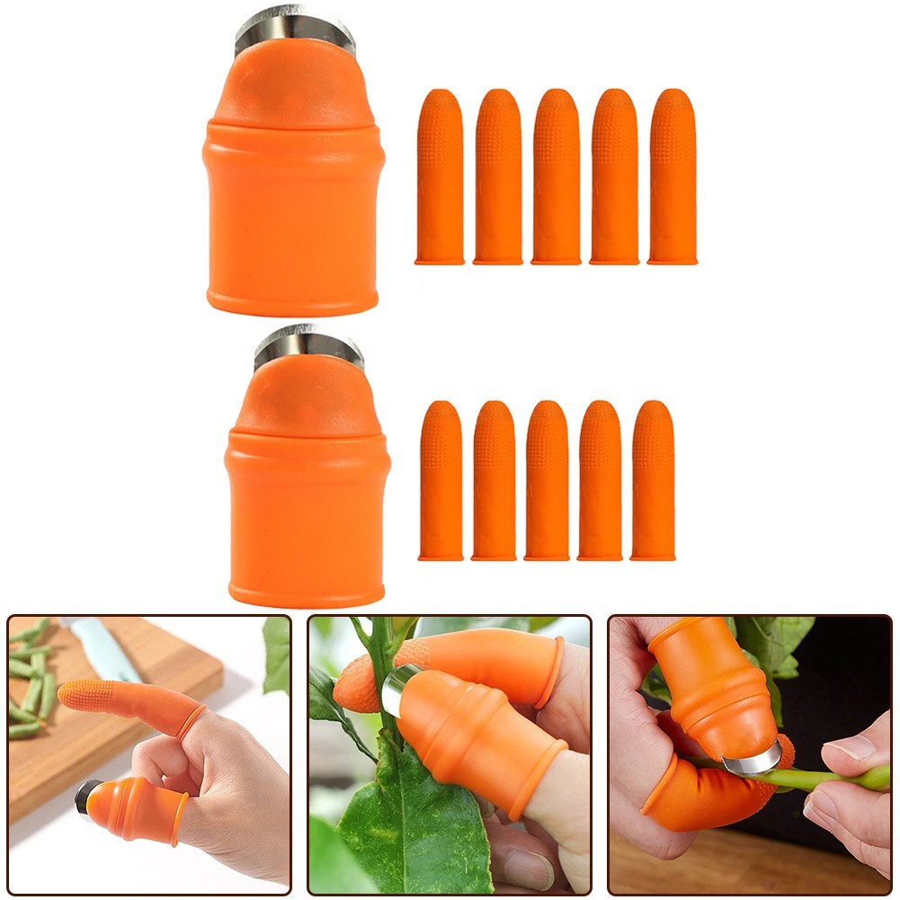 (BABYCITY-MY) Thumb Cutter Vegetables Tomato Fruit Picker Separator ...